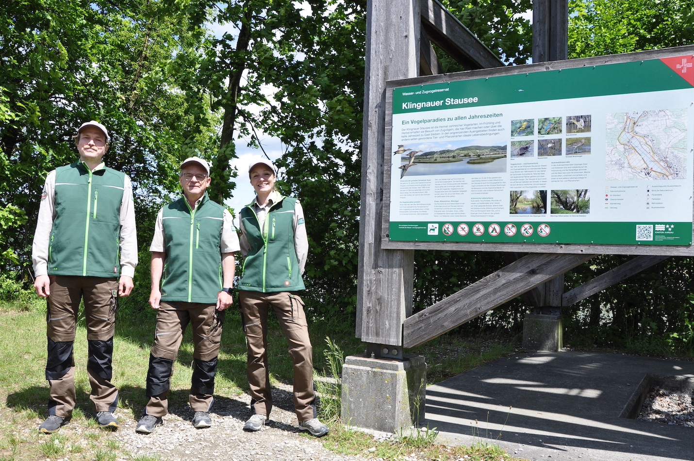 Team Rangerdienst Klingnauer Stausee