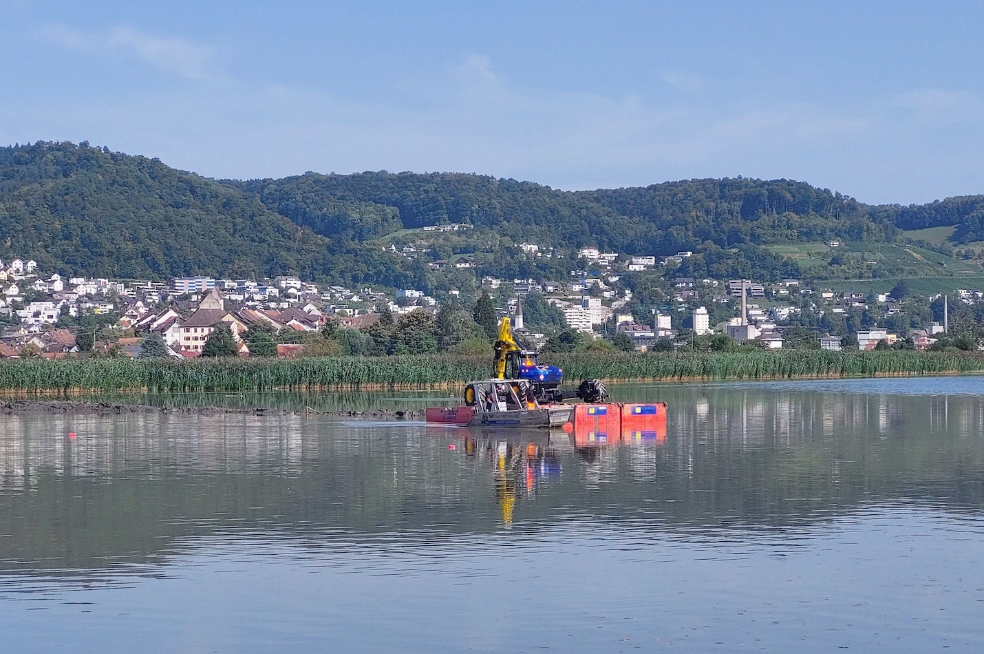 Ausbaggern Zufahrtsrinne