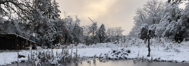 Der Erlebnispfad im Schnee